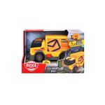 Jucarii, Copii si Bebe - Jucarii si jocuri - Vehicule si jucarii cu telecomanda - Masinute - Dickie Toys camion de livrare cu lumini si sunete 15cm - Infinity.ro