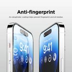 Laptop, Telefoane si Tablete - Telefoane mobile si accesorii - Accesorii Telefoane - Folii protectie telefoane - Folie pentru iPhone 17 Pro - ANANK 2.5D 5X Reinforced Anti-fingerprint Screen Protector - Black - Infinity.ro