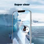 Laptop, Telefoane si Tablete - Telefoane mobile si accesorii - Accesorii Telefoane - Folii protectie telefoane - Folie pentru iPhone 17 Pro - ANANK 2.5D 5X Reinforced Anti-fingerprint Screen Protector - Black - Infinity.ro