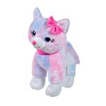 Jucarii, Copii si Bebe - Jucarii si jocuri - Jucarii de plus - Pisica de Plus, Rainbow Ochi cu Glitter, poliester, 3ani+, 34x24x41 cm - Infinity.ro