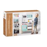 Jucarii, Copii si Bebe - Jucarii si jocuri - Jucarii de rol - Bucatarii copii - Bucatarie de jucarie din lemn cu accesorii, lumina si sunet, Dimensiune 60x30x92.5 cm - Infinity.ro