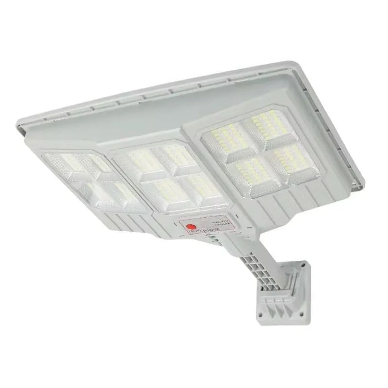Casa si Gradina - Corpuri si surse de iluminat - Iluminat exterior - Lampi solare - Lampa solara cu suport, 12 cadrane 108 LED, Putere 200W, Senzor de miscare, lumina si telecomanda - Infinity.ro