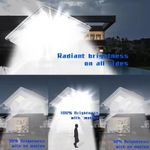 Casa si Gradina - Corpuri si surse de iluminat - Iluminat exterior - Lampi solare - Lampa solara cu suport, 6 cadrane 108 LED, Putere 150W, Senzor de miscare, lumina si telecomanda - Infinity.ro