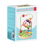 Jucarii, Copii si Bebe - Jucarii si jocuri - Jucarii & jocuri educative - Jocuri si jucarii educative - Jucarie Educativa cu Baza din Lemn si Bile - Infinity.ro