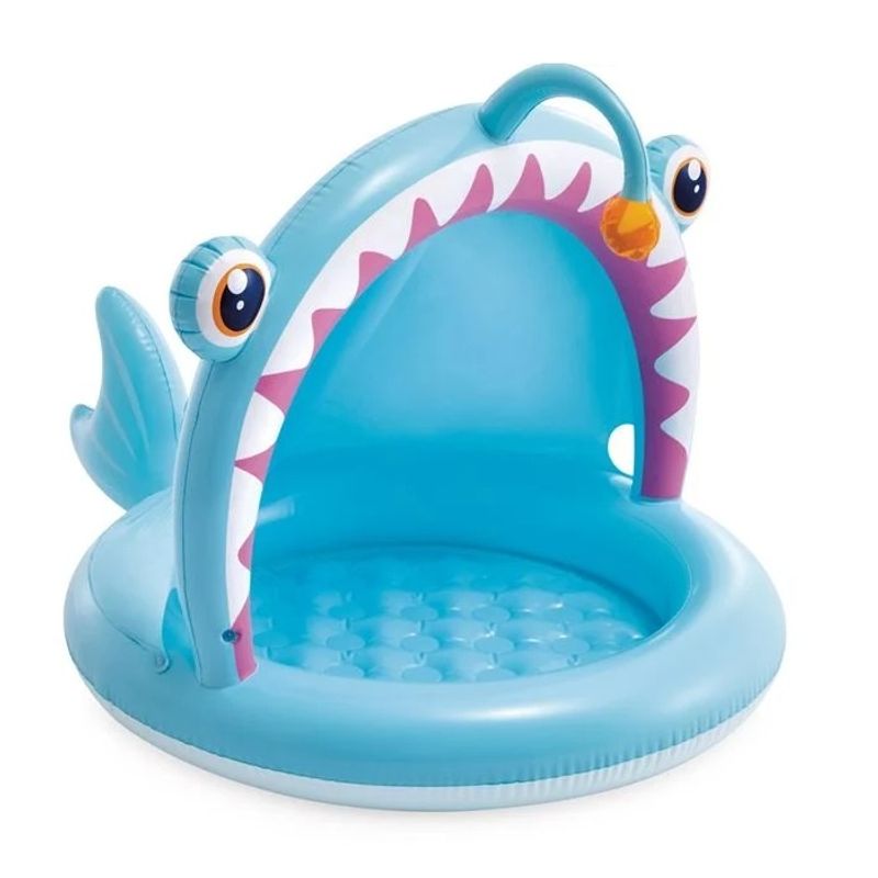 Casa si Gradina - Gradina si terasa - Piscine si accesorii - Piscine copii - Piscina Acoperita cu Model Pestisor pentru Copii, capacitate 45 L - Infinity.ro