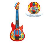 Jucarii, Copii si Bebe - Jucarii si jocuri - Jucarii de rol - Instrumente muzicale de jucarie - Chitara de jucarie cu baterii, 8 butoane muzicale, Sunete demo, Volum reglabil - Infinity.ro