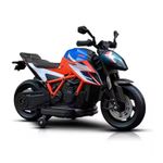 Jucarii, Copii si Bebe - Jucarii si jocuri - Jucarii de exterior - Masinute si vehicule pentru copii - Motocicleta electrica pentru copii 3 ani+, Motor 50W, Baterie 12V7AH, cu roti ajutatoare, lumini si muzica, Rosu - Infinity.ro