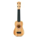Jucarii, Copii si Bebe - Jucarii si jocuri - Jucarii de rol - Instrumente muzicale de jucarie - Chitara clasica de jucarie, Dimensiune 53cm, 4 corzi din plastic, cu difuzor si clape, 3+ ani - Infinity.ro