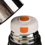 Casa si Gradina - Bucatarie si vesela - Accesorii bar - Termosuri si Cani termos - Sticla izoterma din otel inoxidabil cu siret, Capacitate 700ml, Negru - Infinity.ro