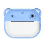 Jucarii, Copii si Bebe - Jucarii si jocuri - Jucarii & jocuri educative - Laptopuri, tablete si gadget-uri copii - Camera foto-video pentru copii 3 ani+ cu functie de imprimare imediata - Ecran de 2.4", Albastru - Infinity.ro