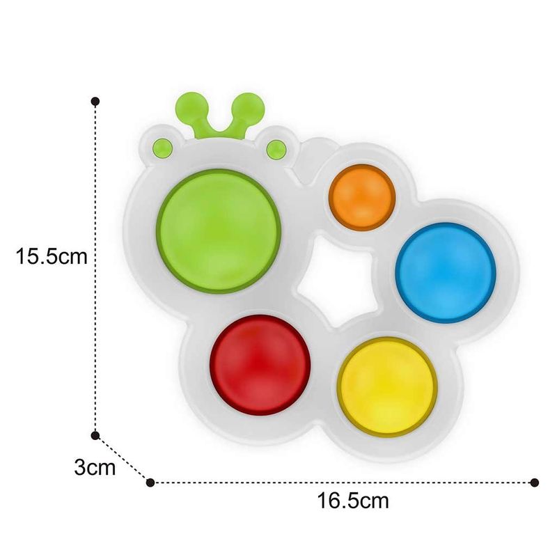 Jucarii, Copii si Bebe - Jucarii si jocuri - Jucarii bebelusi - Jucarii interactive bebelusi - Jucarie pentru dezvoltarea abilitatilor ale bebelusilor, in forma de omida - Infinity.ro