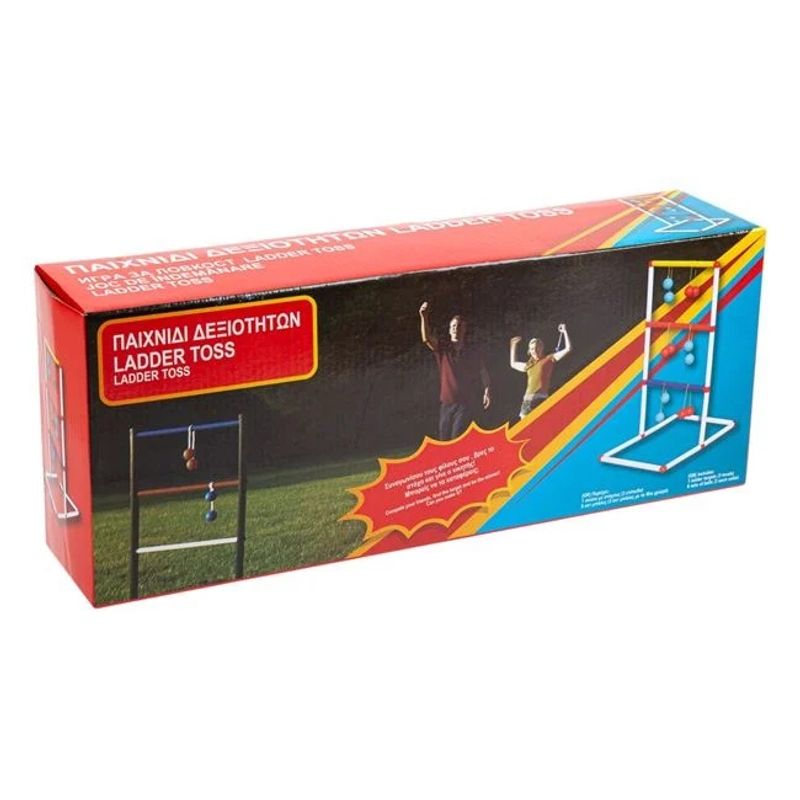 Jucarii, Copii si Bebe - Jucarii si jocuri - Jucarii & jocuri educative - Jocuri de memorie si inteligenta - Joc de indemanare Ladder Toss, Varsta 3+ ani, Multicolor - Infinity.ro