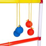 Jucarii, Copii si Bebe - Jucarii si jocuri - Jucarii & jocuri educative - Jocuri de memorie si inteligenta - Joc de indemanare Ladder Toss, Varsta 3+ ani, Multicolor - Infinity.ro