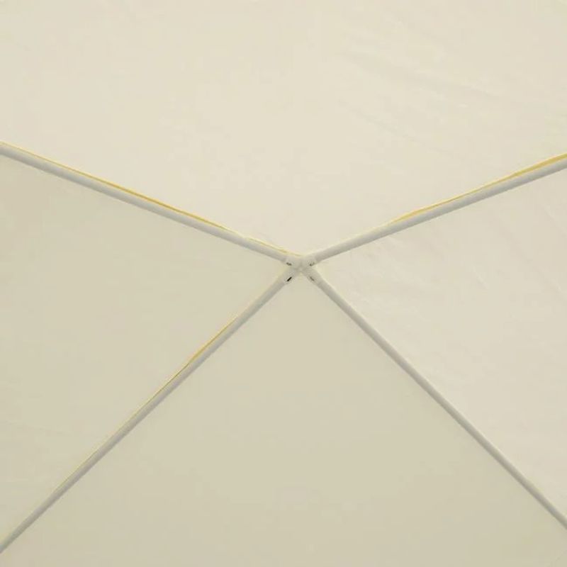 Casa si Gradina - Gradina si terasa - Umbrele si pavilioane - Pavilioane - Pavilion de gradina Ecru, Dimensiune 2.4x2.4x3m, Cadru metalic, Copertina pentru umbra, Ideal evenimente outdoor - Infinity.ro