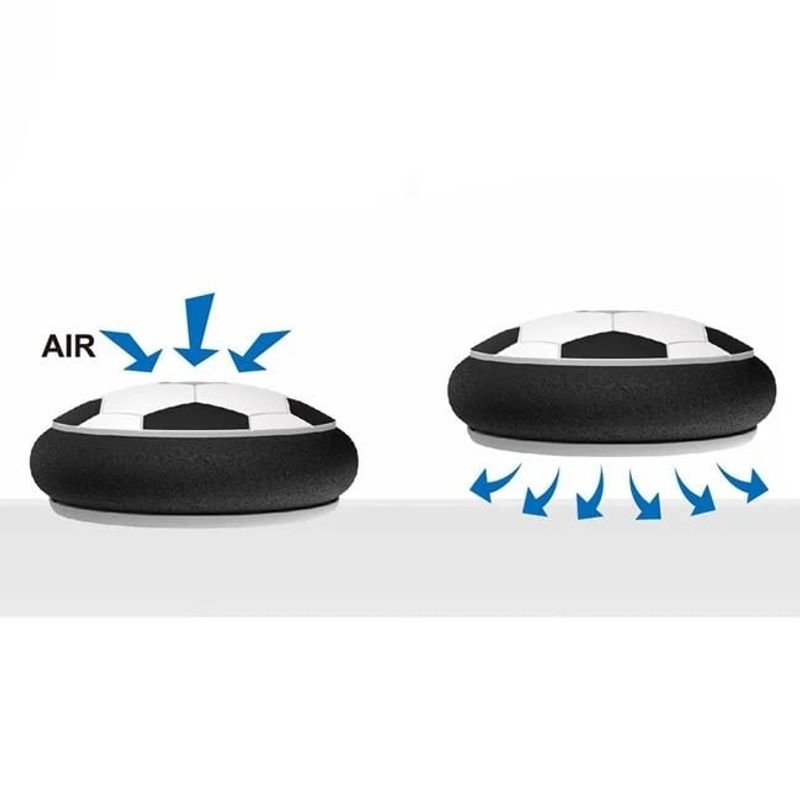 Jucarii, Copii si Bebe - Jucarii si jocuri - Jucarii & jocuri educative - Jucarii interactive - Set masa de fotbal Air Hover cu 2 porti si lumina, Varsta 3+ ani - Infinity.ro