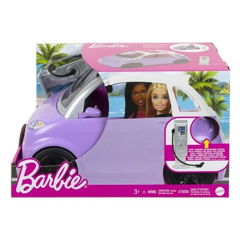 Jucarii, Copii si Bebe - Jucarii si jocuri - Papusi si accesorii - Papusi - Barbie Automobil Electric - Mattel - Infinity.ro