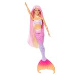 Jucarii, Copii si Bebe - Jucarii si jocuri - Papusi si accesorii - Papusi - Sirena Barbie transformare magica, include accesorii de styling, varsta de la 9 luni la 3 ani - Infinity.ro
