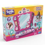 Jucarii, Copii si Bebe - Jucarii si jocuri - Jucarii de rol - Frumusete, bijuterii si accesorii fetite - Masuta de machiaj cu accesorii pentru copii - Infinity.ro