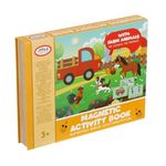 Carti si Birotica - Carti - Carti pentru copii - Activitati extracurriculare - Carte de activitati cu animale de la ferma, Piese magnetice, 3ani+ - Infinity.ro