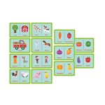 Carti si Birotica - Carti - Carti pentru copii - Activitati extracurriculare - Carte de activitati cu animale de la ferma, Piese magnetice, 3ani+ - Infinity.ro