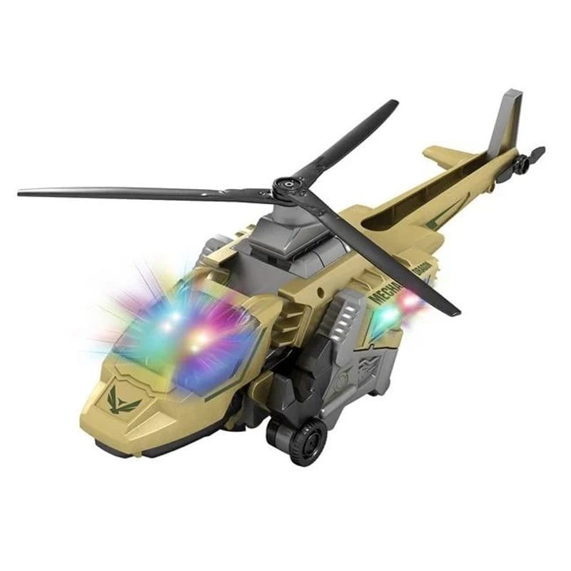Jucarii, Copii si Bebe - Jucarii si jocuri - Jucarii & jocuri educative - Jucarii interactive - Dinozaur/elicopter Transformer, cu sunet si lumini, functie miscare - Infinity.ro