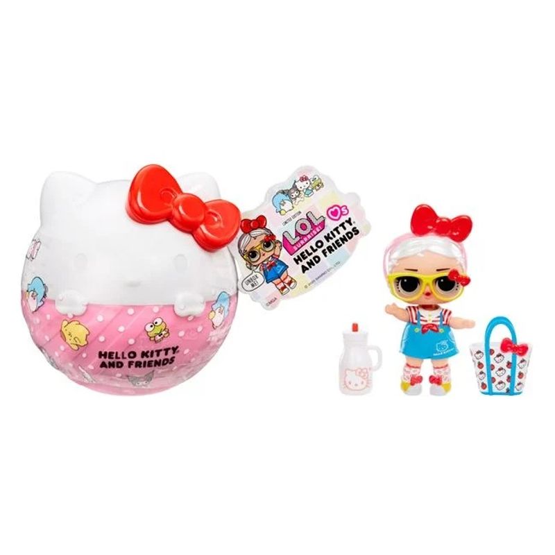 Jucarii, Copii si Bebe - Jucarii si jocuri - Jucarii & jocuri educative - Jucarii interactive - LOL Surprise Love Hello Kitty si prietenele, cu accesorii incluse - Infinity.ro