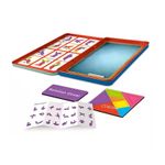 Jucarii, Copii si Bebe - Jucarii si jocuri - Jocuri si puzzle - Puzzle - Puzzle Tangram cu 30 de forme, magnetic, pentru copii de 3 ani+, 19x11x1.5 cm, multicolor - Infinity.ro