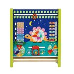 Jucarii, Copii si Bebe - Jucarii si jocuri - Jucarii & jocuri educative - Jocuri si jucarii educative - Numaratoare si calendar, multifunctionala, din lemn, pentru copii 3 ani+ - Infinity.ro