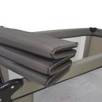 Casa si Gradina - Mobilier - Mobilier copii - Sisteme de siguranta - Tarc Patut cu Fereastra pentru Copii, 0+ani, material lavabil, 120x65x78cm, gri - Infinity.ro