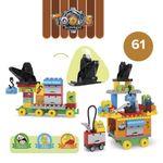 Casa si Gradina - Constructii - Scule de mana si unelte - Mese si bancuri de lucru - Set Constructii Bancul de lucru cu scule, cu 61 piese, pentru copii de 3 ani+ - Infinity.ro