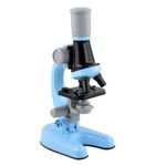 TV, Audio-Video si Foto - Optica, astronomie si metrologie - Optica si astronomie - Microscoape - Kit cu microscop biologic si accesorii pentru copii - Zoom 100x, 400x, 1200x, Albastru - Infinity.ro