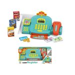 Jucarii, Copii si Bebe - Jucarii si jocuri - Jucarii de rol - Set joaca supermarket - Casa de marcat de jucarie, pentru copii 3 ani+, 18 piese, cu sunete si lumini - Infinity.ro