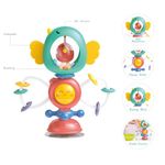 Jucarii, Copii si Bebe - Jucarii si jocuri - Jucarii bebelusi - Jucarii interactive bebelusi - Jucarie zornaitoare pentru bebelusi 3 luni+, cu sunete, 18x15 cm,, Verde - Infinity.ro
