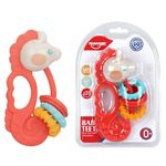 Jucarii, Copii si Bebe - Jucarii si jocuri - Jucarii bebelusi - Jucarii interactive bebelusi - Jucarie de dentitie si zornaitoare pentru bebelusi, calut de mare, plastic moale, multicolor - Infinity.ro