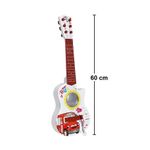 Jucarii, Copii si Bebe - Jucarii si jocuri - Jucarii de rol - Instrumente muzicale de jucarie - Chitara electrica de jucarie, pentru copii 4 ani+, cu lumini, 6 corzi si 5 melodii, 60cm lungime - Infinity.ro