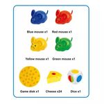 Jucarii, Copii si Bebe - Jucarii si jocuri - Jucarii & jocuri educative - Jocuri si jucarii educative - Joc de memorie, cu soaricei si branza, pentru copii 3+ - Infinity.ro