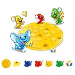 Jucarii, Copii si Bebe - Jucarii si jocuri - Jucarii & jocuri educative - Jocuri si jucarii educative - Joc de memorie, cu soaricei si branza, pentru copii 3+ - Infinity.ro