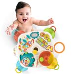 Jucarii, Copii si Bebe - Jucarii si jocuri - Jucarii bebelusi - Jucarii interactive bebelusi - Masuta interactiva cu activitati pentru bebelusi 18 luni+, turn cu bile colorate - Infinity.ro