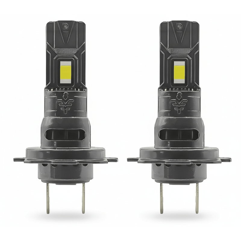 Auto si Moto - Electrice auto - Iluminare si semnalizare - Becuri auto - Set 2 Becuri LED H7 AUTOREY Premium 20000LM 4300K 35W 12V-24V Plug & Play Lumina Alb Natural Tehnologie CSP Faruri - Infinity.ro