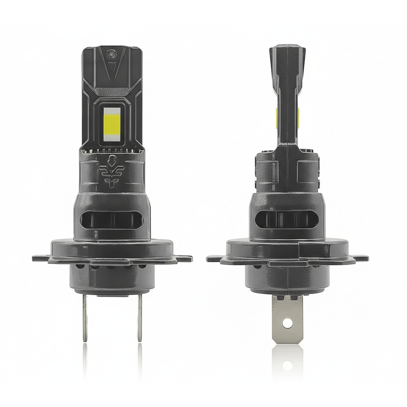 Auto si Moto - Electrice auto - Iluminare si semnalizare - Becuri auto - Set 2 Becuri LED H7 AUTOREY Premium 20000LM 4300K 35W 12V-24V Plug & Play Lumina Alb Natural Tehnologie CSP Faruri - Infinity.ro