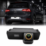 Auto si Moto - Electronice auto - Camere auto si DVR - Camera Marsarier Auto AHD 1080P VW Golf 4 5 6 7 Passat Polo Scirocco Skoda Superb Seat Leon in Lampa de numar cu LED - Infinity.ro
