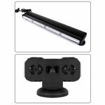 Auto si Moto - Electrice auto - Alte accesorii electrice auto - Rampa Girofar LED 60cm Dubla 96W cu Prindere Magneti, Bara Lumini Avertizare 12V-24V, Stroboscop Galben pentru Camioane - Infinity.ro