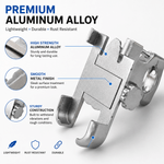 Auto si Moto - Piese auto si accesorii - Interior auto - Accesorii interior - Suport Telefon Universal pentru Bicicleta Motocicleta, Trotineta Electrica si Scuter, Aluminiu Reglabil, Prindere Ghidon - Infinity.ro