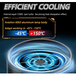 Auto si Moto - Electrice auto - Iluminare si semnalizare - Becuri auto - Set 2 Becuri LED HB4 (9006) AUTOREY Premium 20000LM 4300K 35W 12V-24V Plug & Play Lumina Alb Natural Tehnologie CSP - Infinity.ro