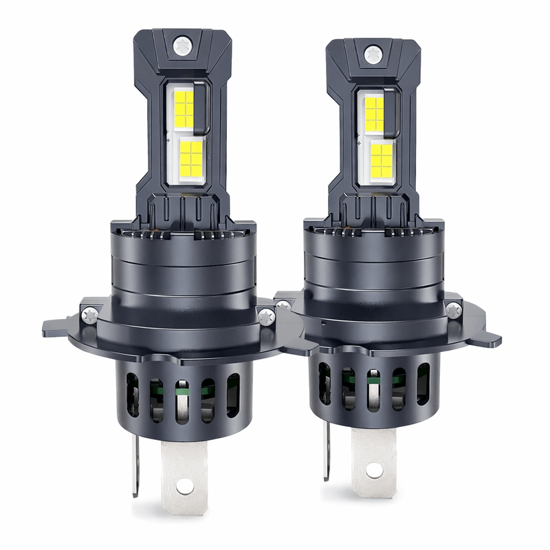 Auto si Moto - Electrice auto - Iluminare si semnalizare - Becuri auto - Set 2 Becuri LED H4 AUTOREY Premium 20000LM 4300K 35W 12V-24V Plug & Play Lumina Alb Natural Tehnologie CSP Faruri - Infinity.ro