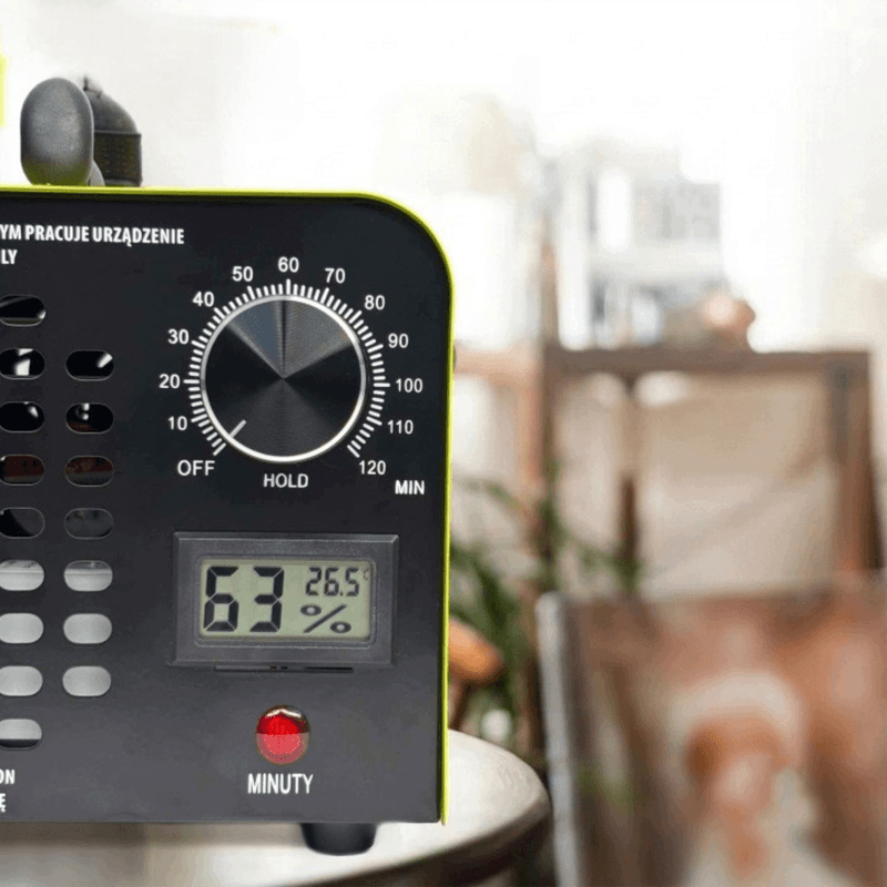 Electronice si Electrocasnice - Climatizare si sisteme de incalzire - Aparate filtrare aer - Generatoare ozon - Generator de Ozon NewEvo, 70.000 mg/h,Ozonator Profesional 155W cu LCD si Timer 120 min, 4 Placi Ceramice - Infinity.ro
