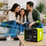 Electronice si Electrocasnice - Climatizare si sisteme de incalzire - Aparate filtrare aer - Generatoare ozon - Generator de Ozon NewEvo, 70.000 mg/h,Ozonator Profesional 155W cu LCD si Timer 120 min, 4 Placi Ceramice - Infinity.ro