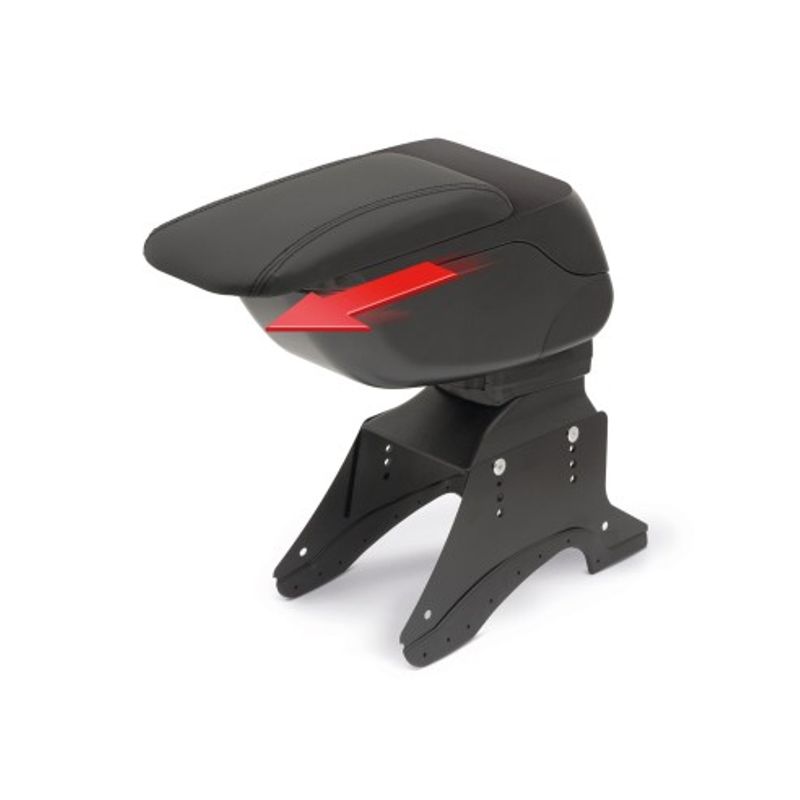 Auto si Moto - Piese auto si accesorii - Caroserie - Usi auto si accesorii - Cotiera auto universala cu compartiment de depozitare, Negru - Infinity.ro