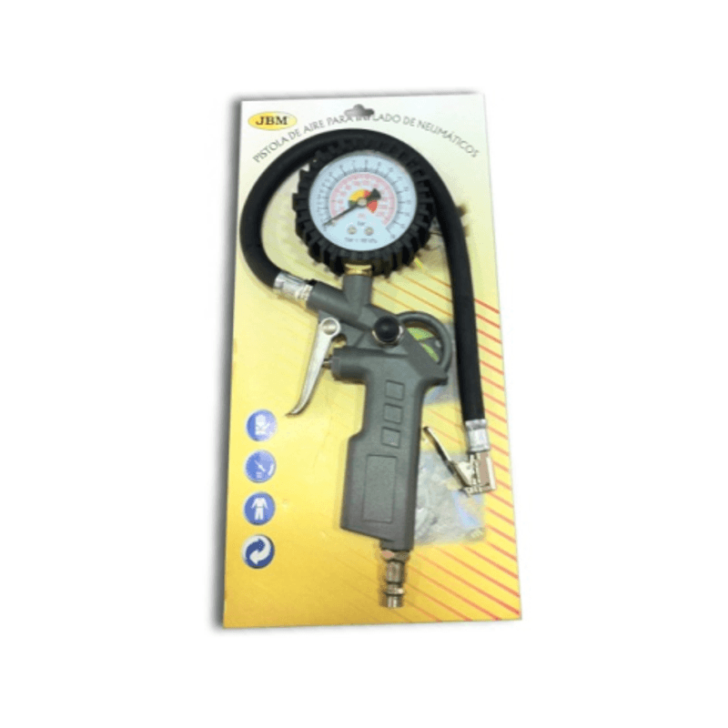 Auto si Moto - Reparatii si depanare - Compresoare auto - Pistol De Aer Comprimat Cu Manometru JBM - Infinity.ro