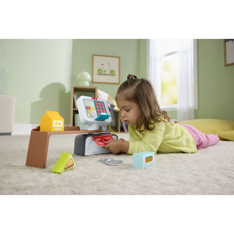 Jucarii, Copii si Bebe - Jucarii si jocuri - Jucarii bebelusi - Jucarii interactive bebelusi - FISHER PRICE LAUGH LEARN CASA DE MARCAT SI MAGAZIN - Infinity.ro